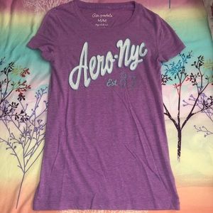 AEROPOSTALE purple t-shirt